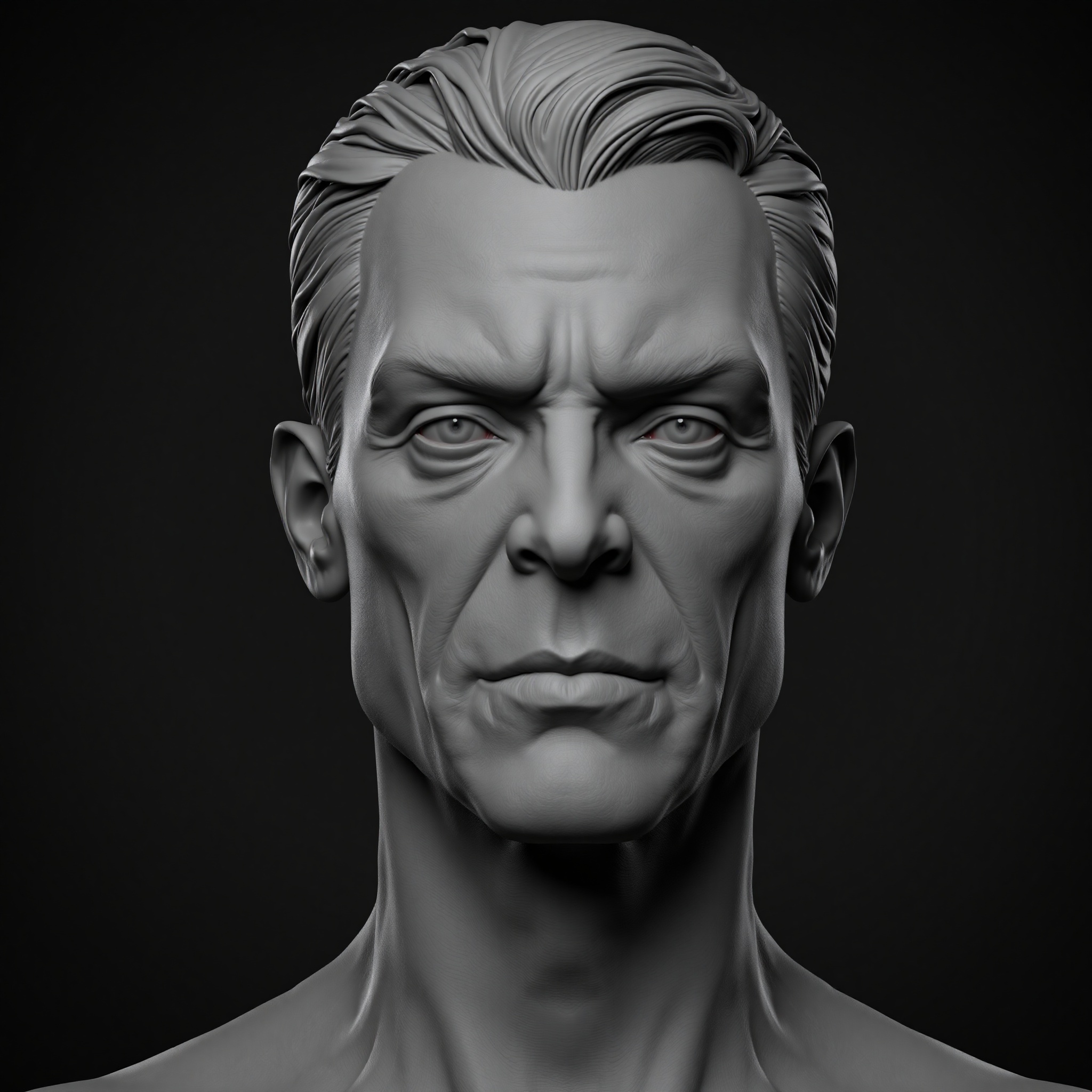 Modelado 3D de personajes profesionales en software de escultura digital