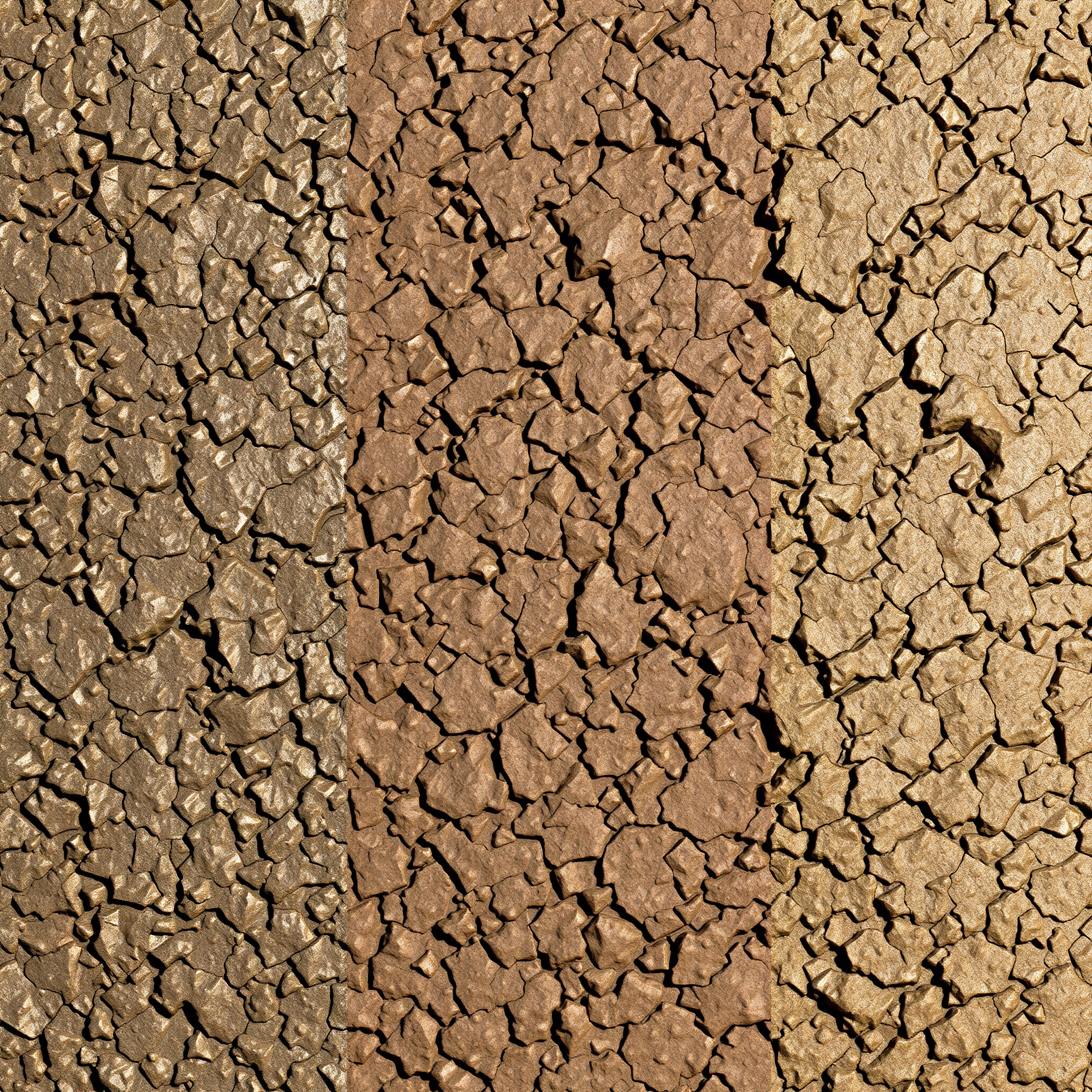 Ejemplo de mapa de texturas PBR mostrando roughness, metallic y normal maps en alta resolución, renderizado realista